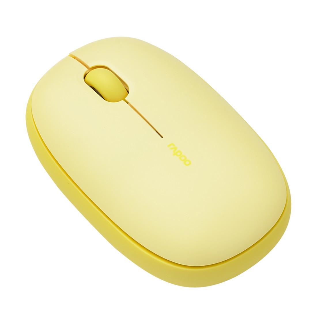 Kabellose Lautlose Multi-Mode-Maus "M660", Gelb (00215761)