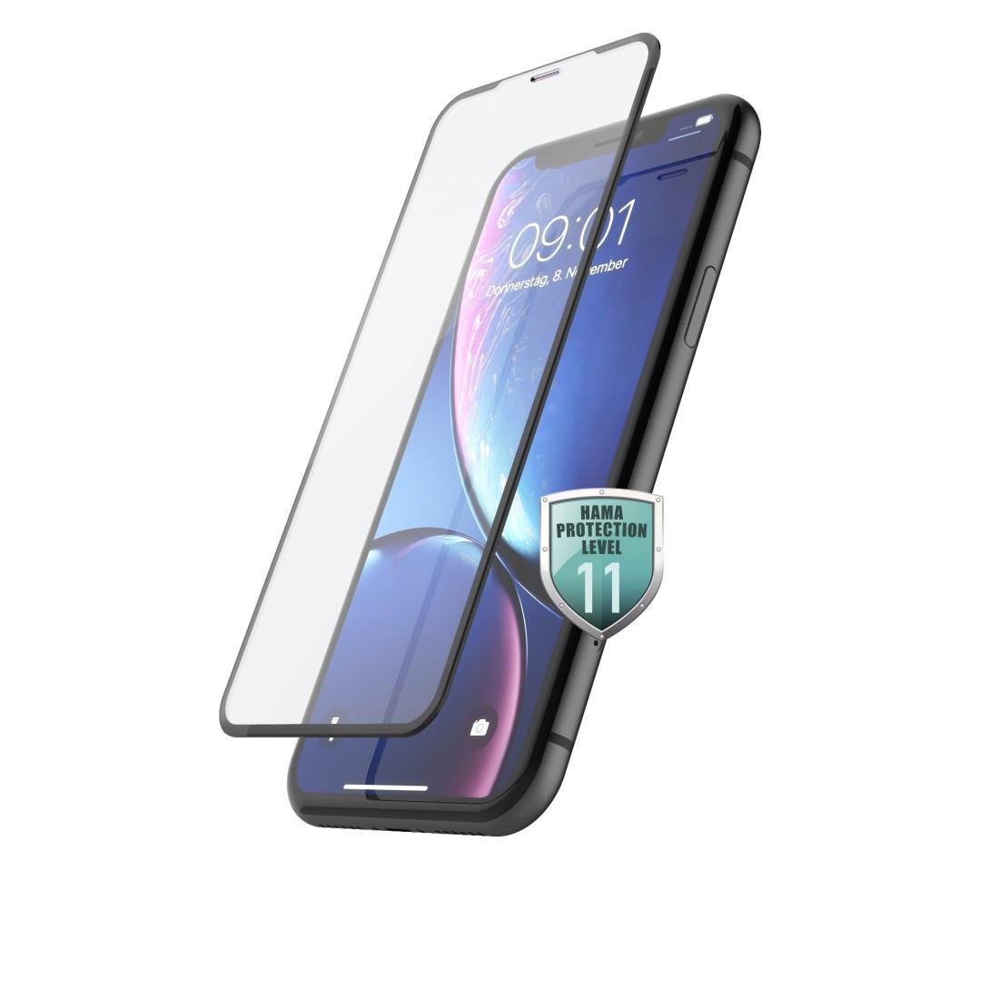 3D-Full-Screen-Schutzglas für Apple iPhone XR/11, Schwarz (00213031)