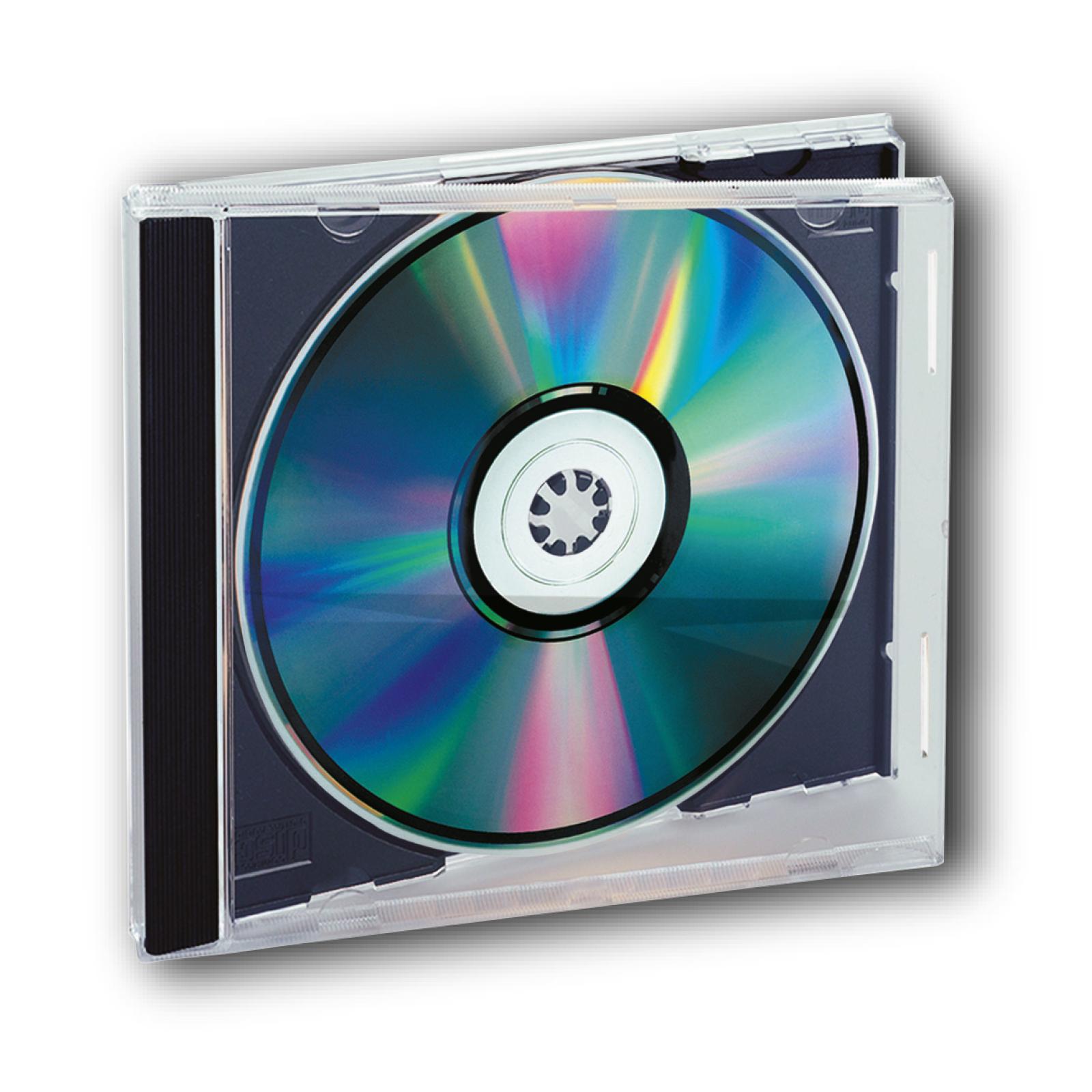 CD/DVD Jewel Case, 5er Pack (31691)