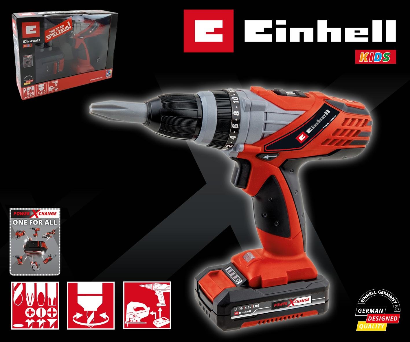 Akku-Bohrschrauber für Kinder