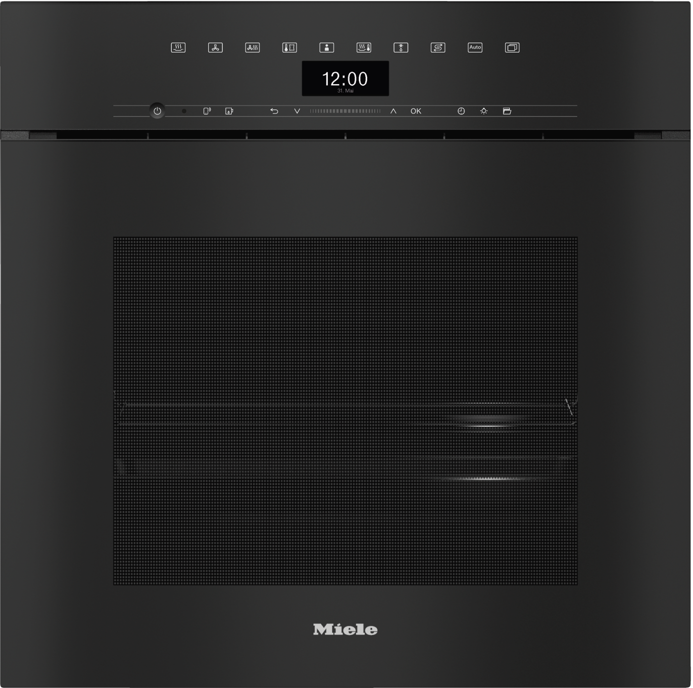 DGC 7460 HCX Pro Obsidianschwarz Einbau-Dampfbackofen