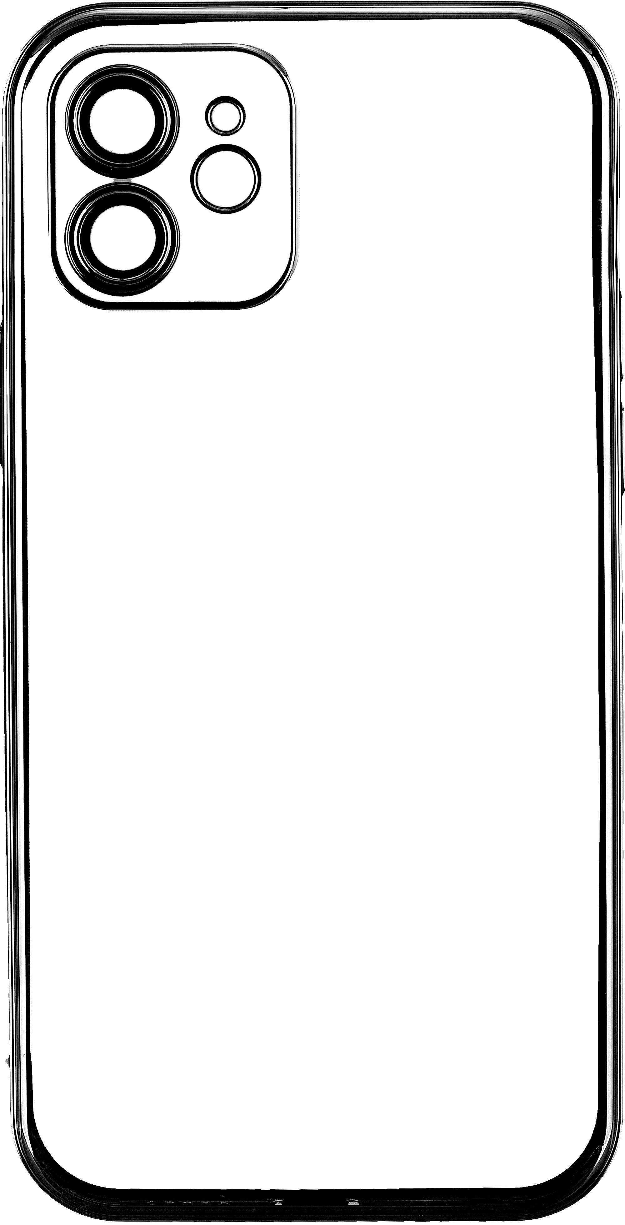 CAMERA PROTECT COVER Black für Apple iPhone 11 Handyhülle