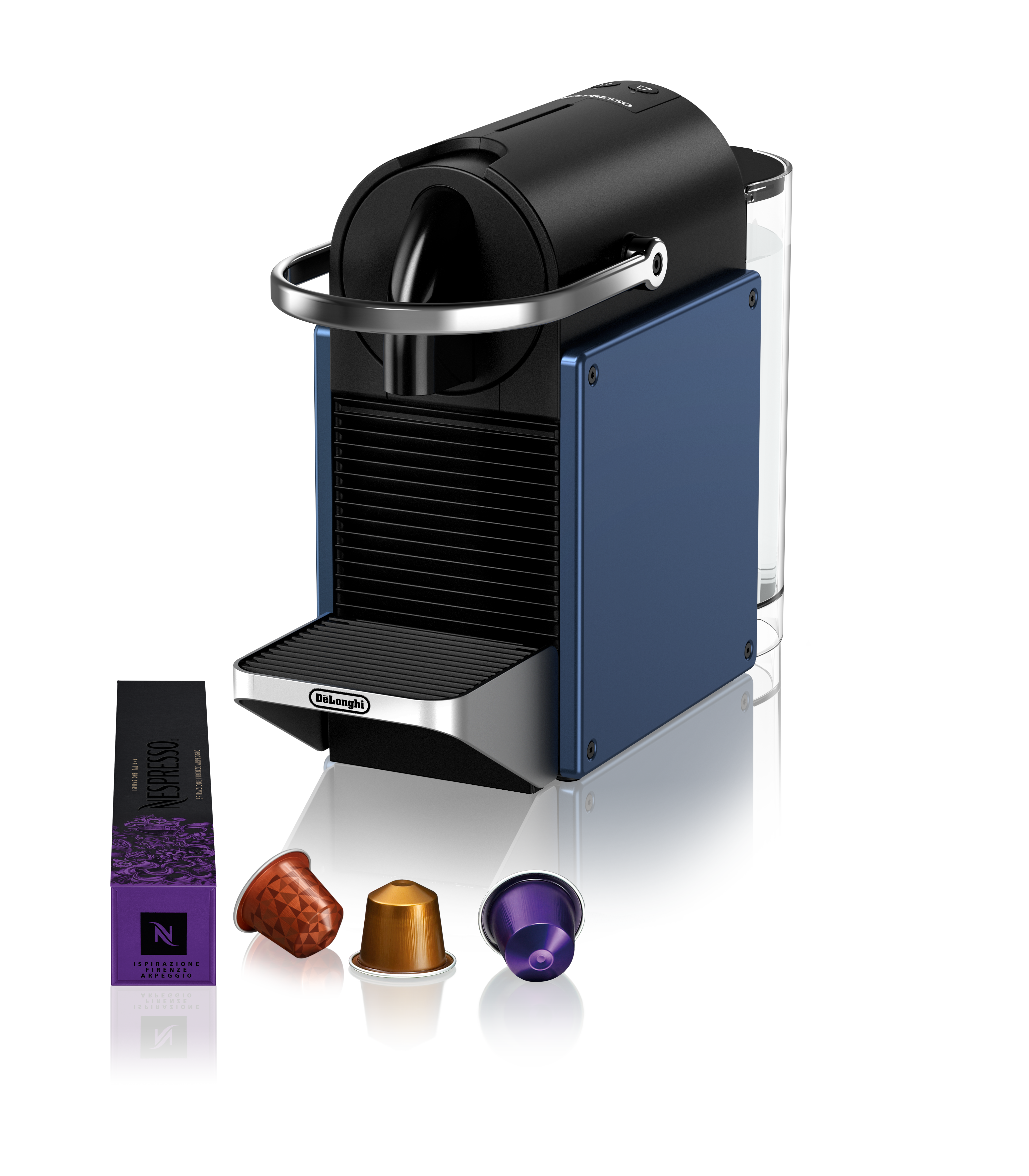 EN127.BL PIXIE Re-Design blau Nespresso-Kapselmaschine