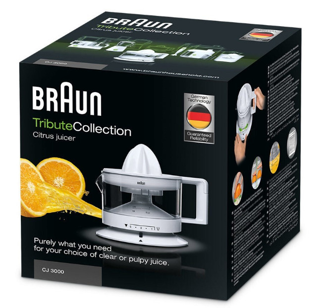 BRAUN Zitruspresse CJ 3000 TributeCollection weiß - bei expert kaufen