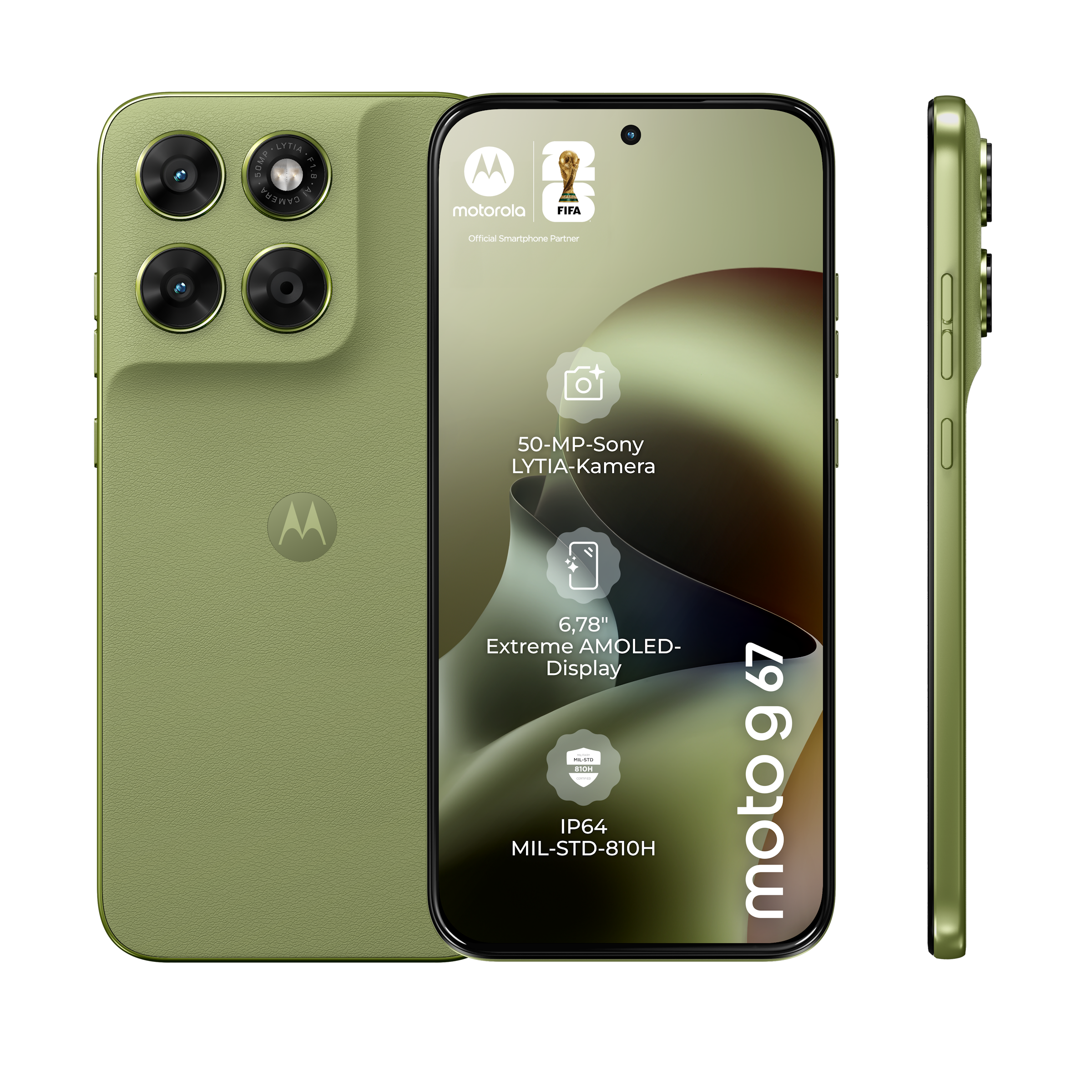 G67 4 GB + 128 GB 5G PANTONE® Nile Smartphone