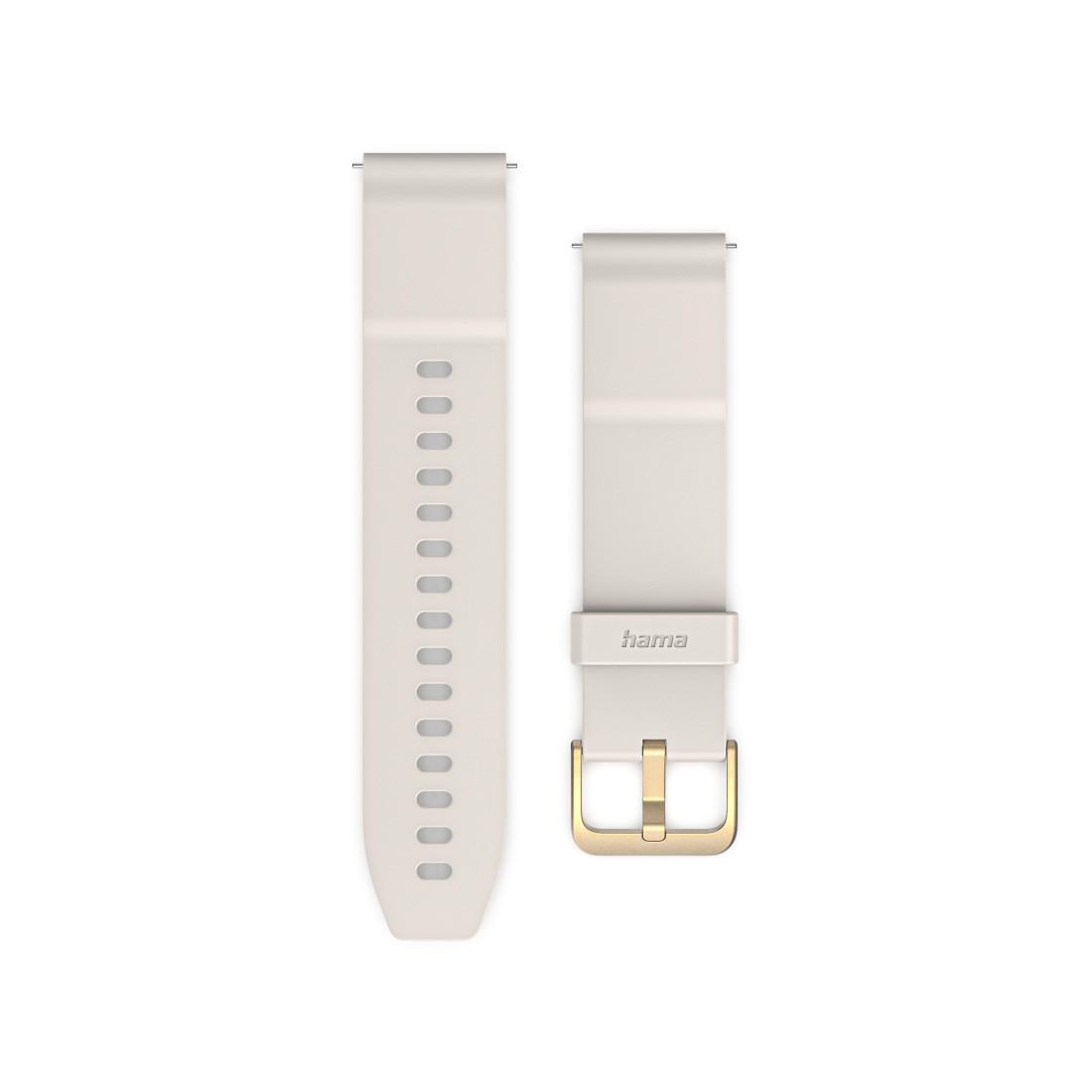 Bezahlarmband, NFC, kontaktlos bezahlen, für Uhr/Smartwatch, 20 mm, Beige (00178658)