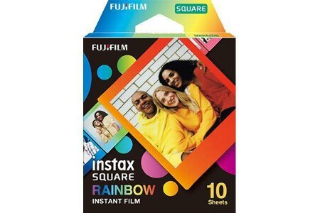 instax SQUARE Film, Rainbow Sofortbildkamera-Filme