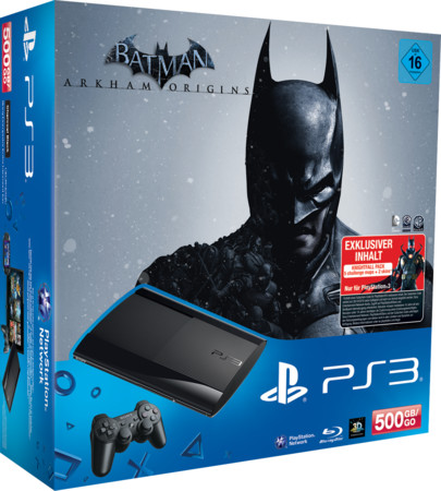 Spielkonsole PS3 500 BLACK+ Batman Arkham Origins