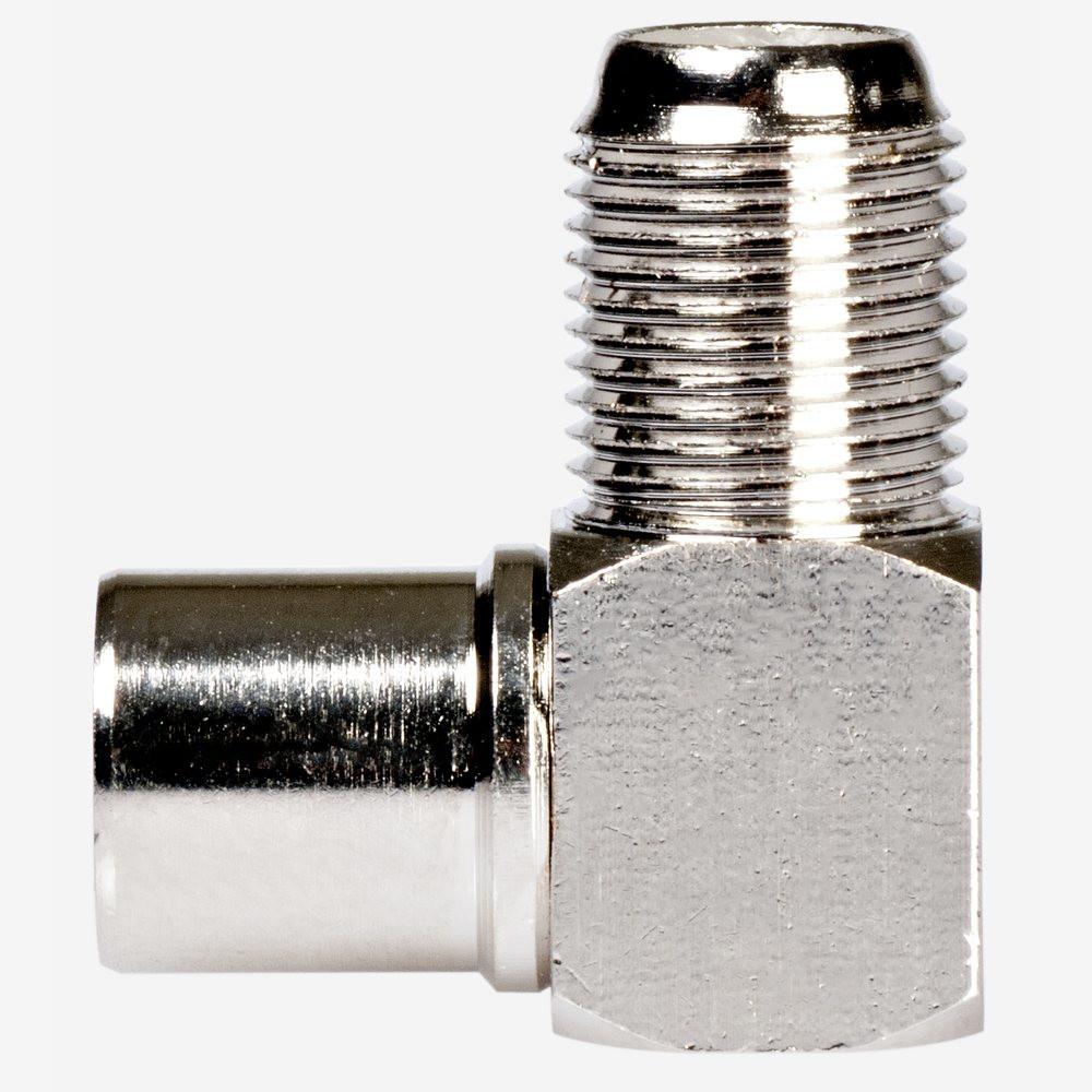 OVZ 069 Winkeladapter F-Buchse / IEC-Buchse
