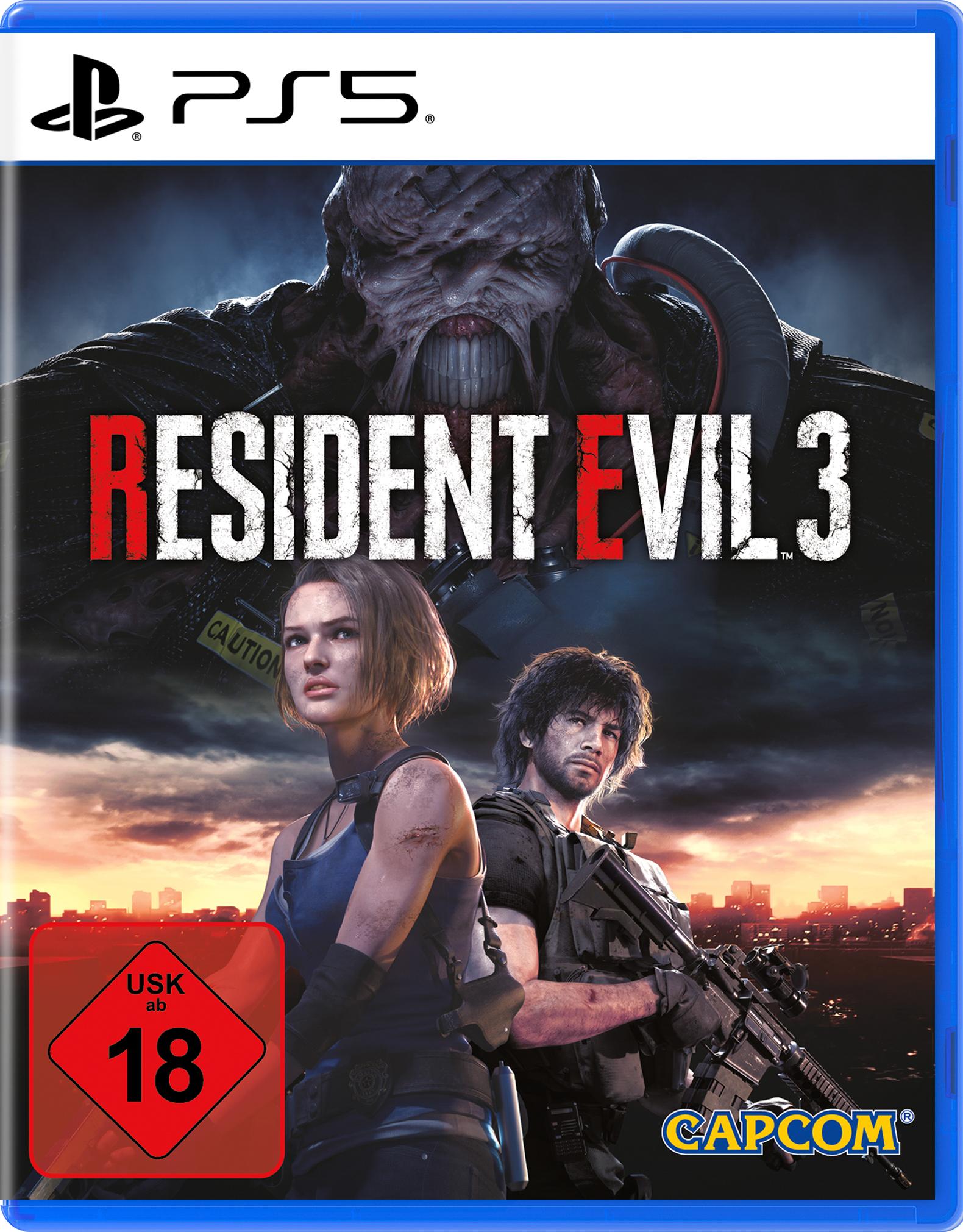 Resident Evil 3 Remake PS5-Spiel