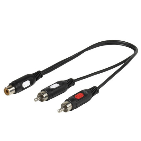41025 Y-Adapter Cinch, 0,2 m