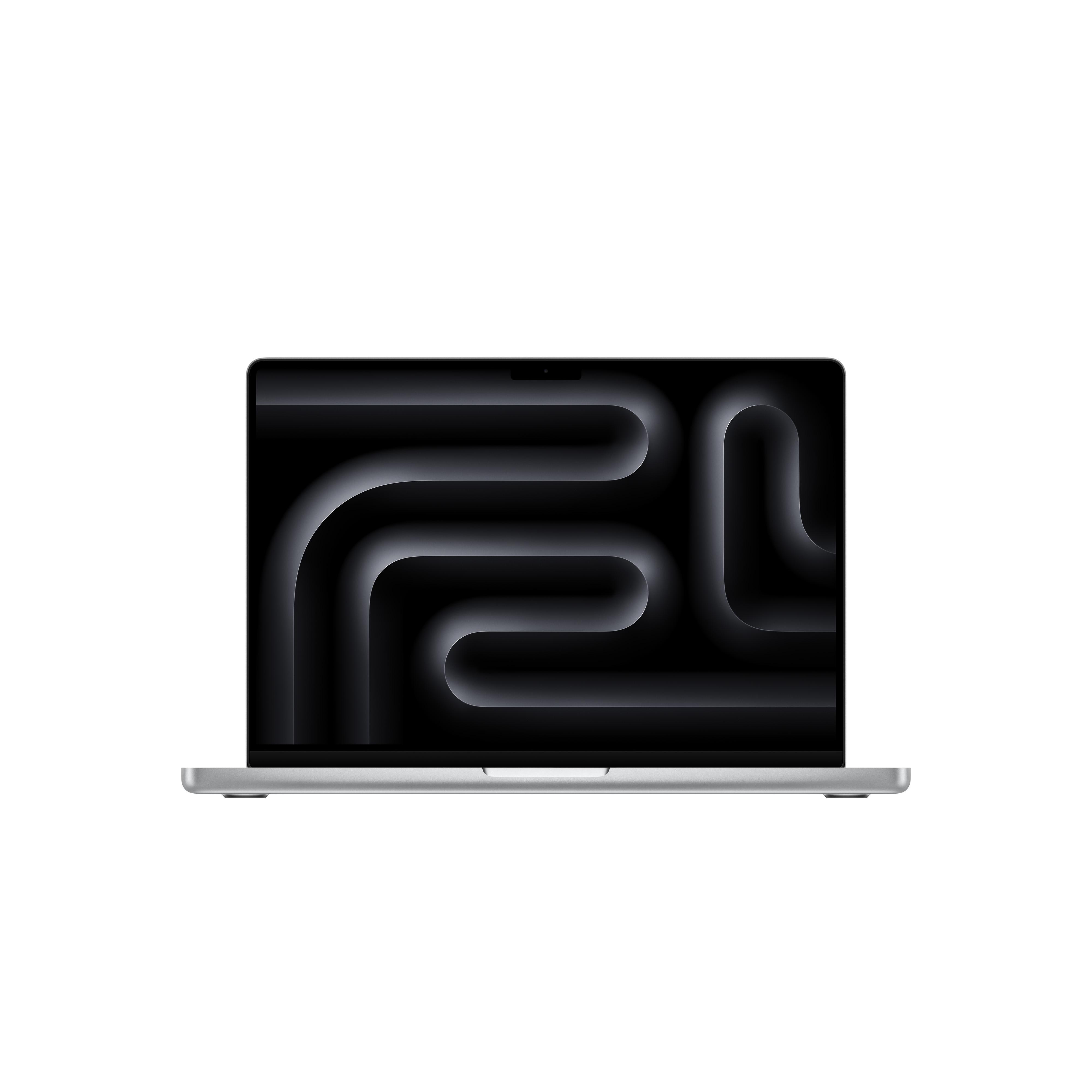 MacBook Pro, Silber, 14 Zoll, M4, 10-Core-CPU, 10-Core-GPU, 16GB, 512GB SSD