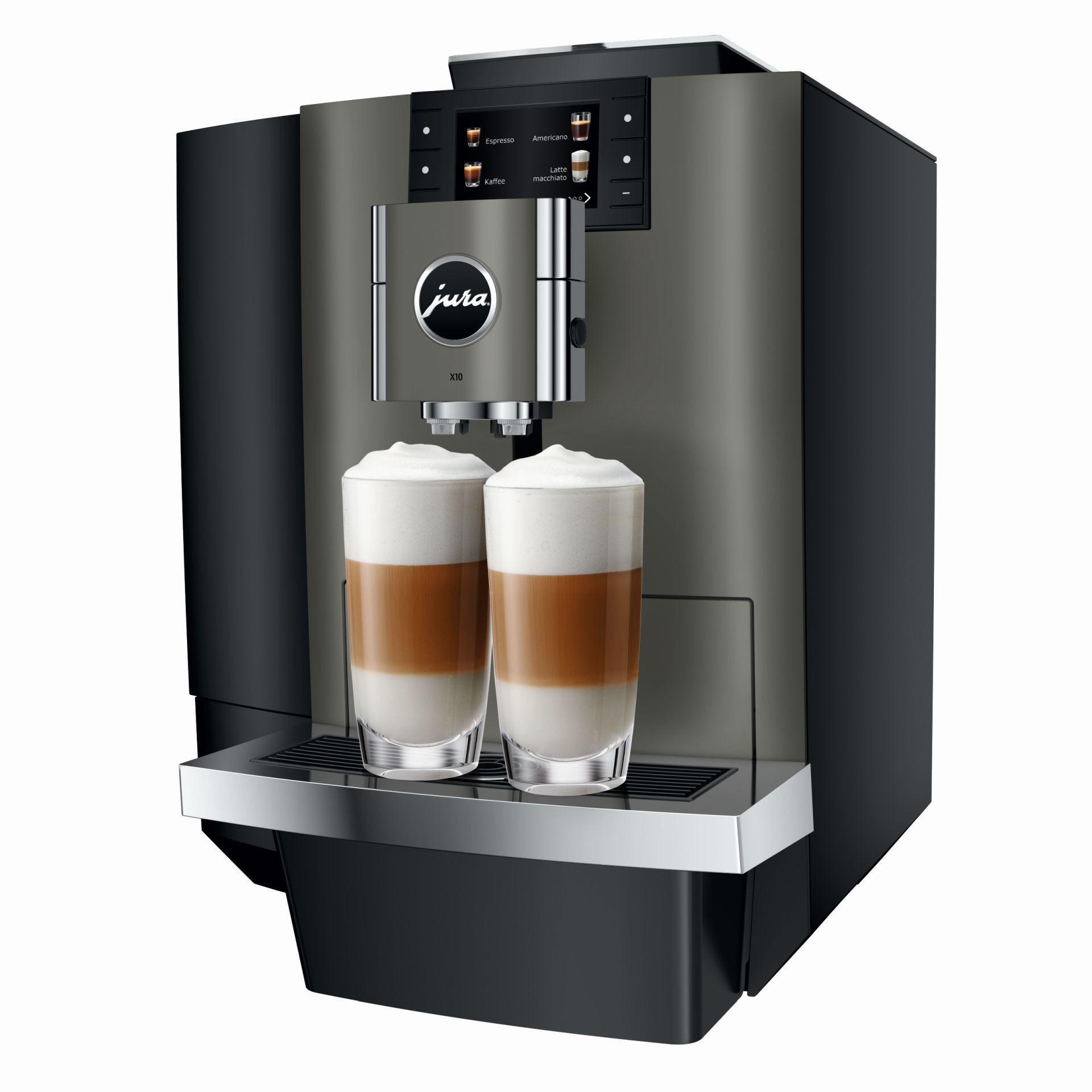 X10 Dark Inox Kaffeevollautomat