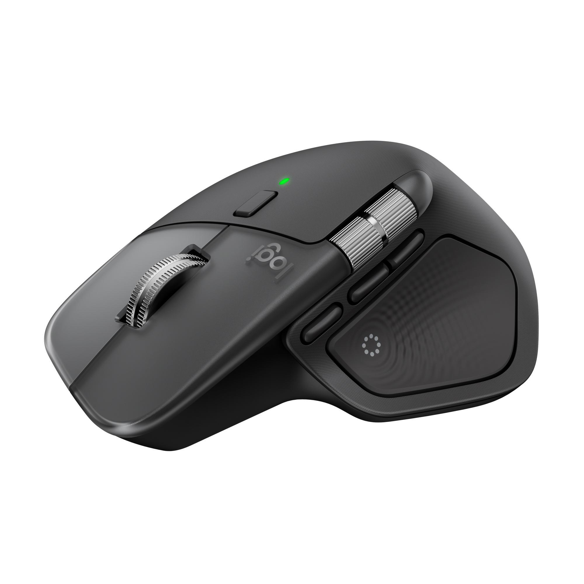 MX Master 4 für Mac, Space Black (Schwarz) Maus