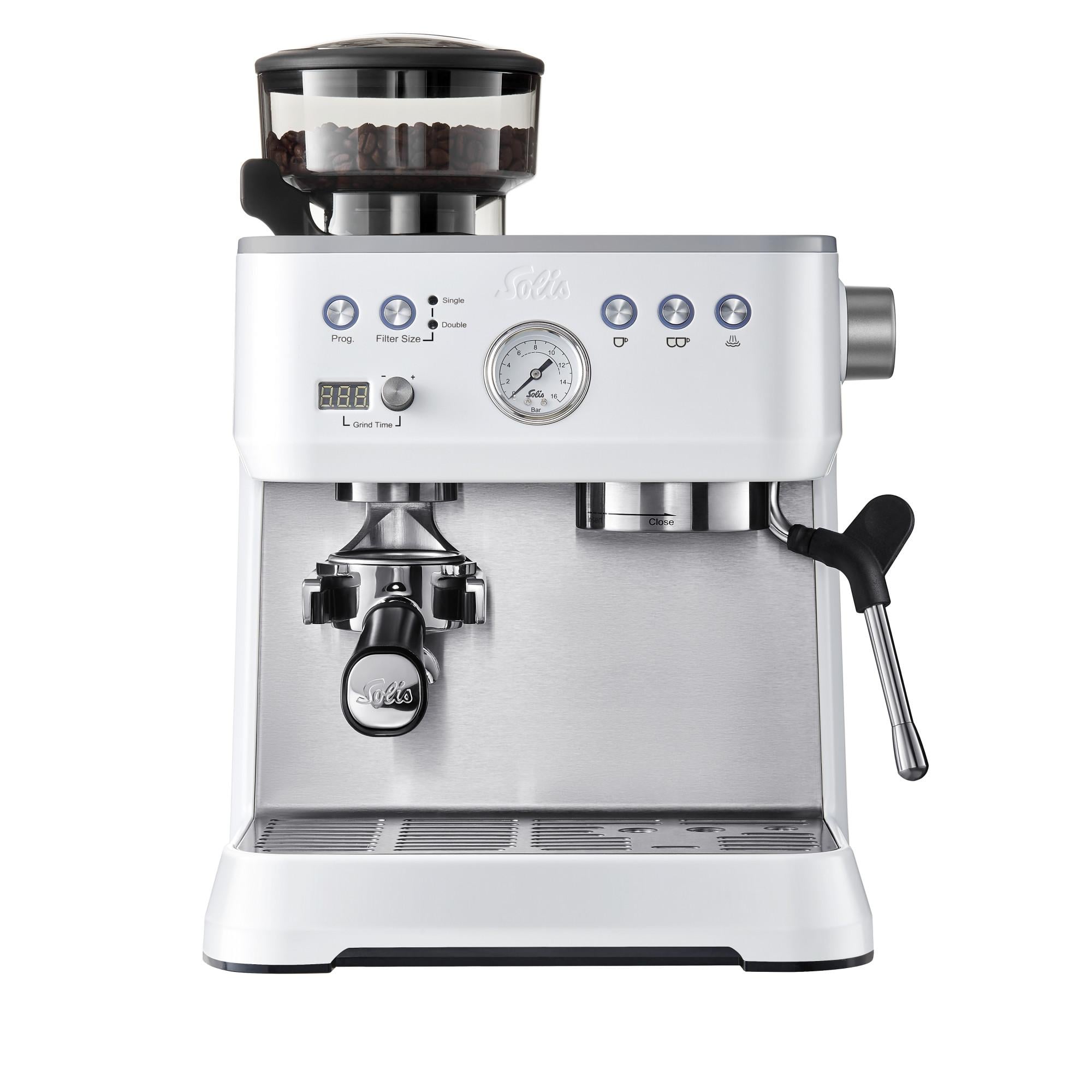 PERFETTA weiß (Typ 1019) Siebträger-Espressomaschine