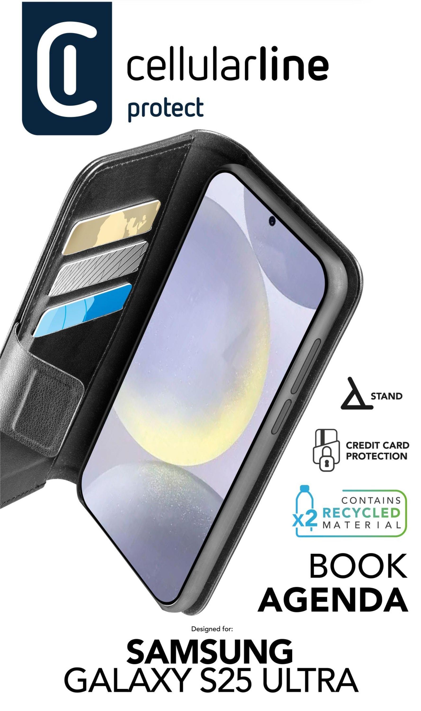 Book Agenda 2 Case für Samsung S25 Ultra Black (61018)