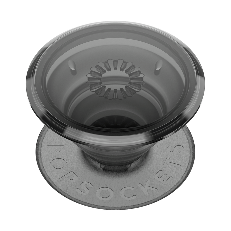 PopGrip Transluscent Black Clear PC