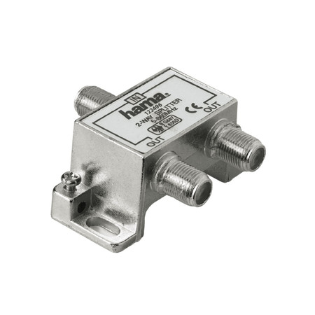 Breitband-Kabelverteiler 2-fach