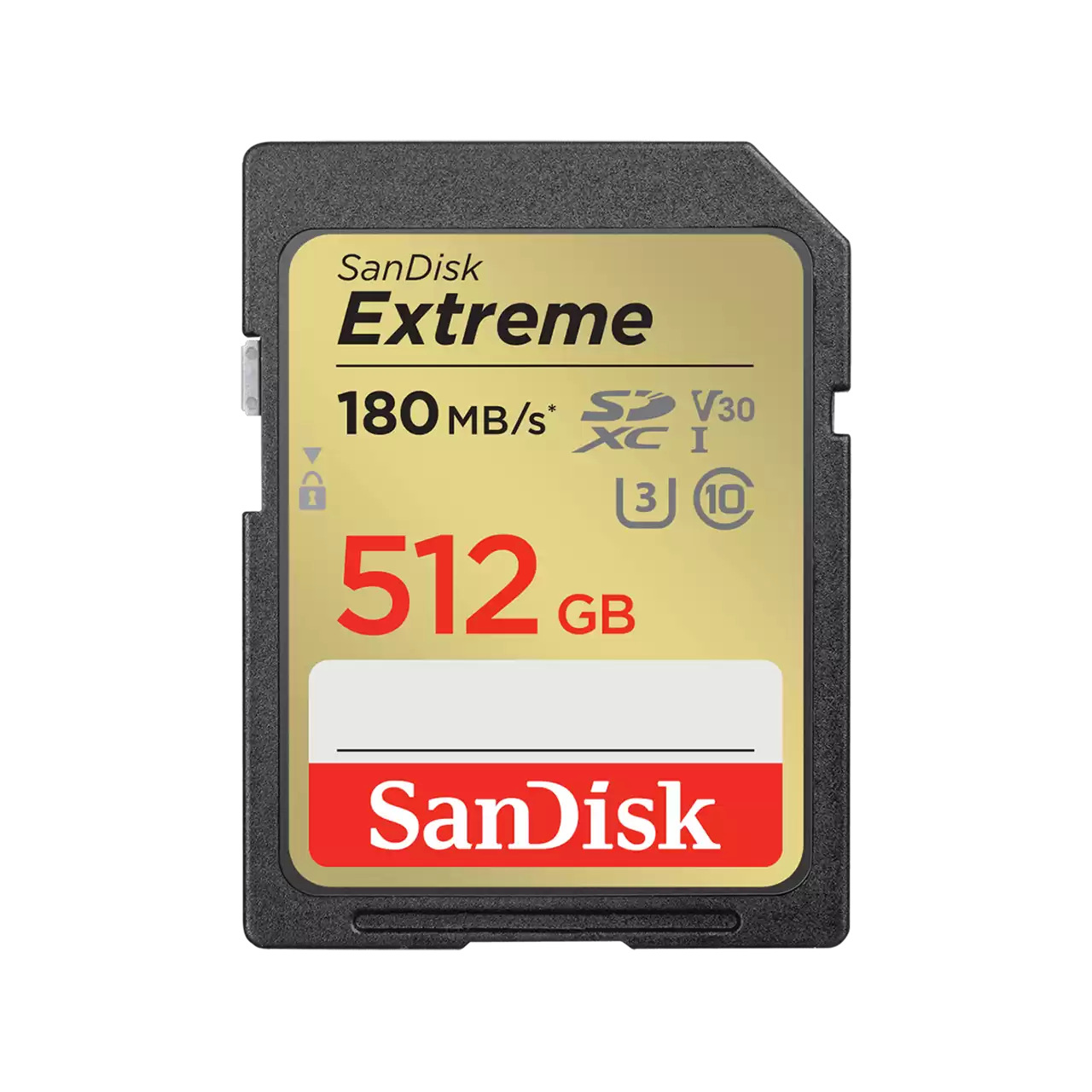 Extreme 512GB, SDXC, UHS-I, U3, 180MB/s Speicherkarte