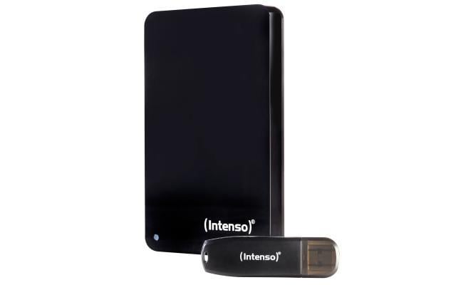 Memory Drive 2,5 Zoll 2 TB Bonuspack schwarz (inkl. 32GB USB Stick) Externe HDD-Festplatte