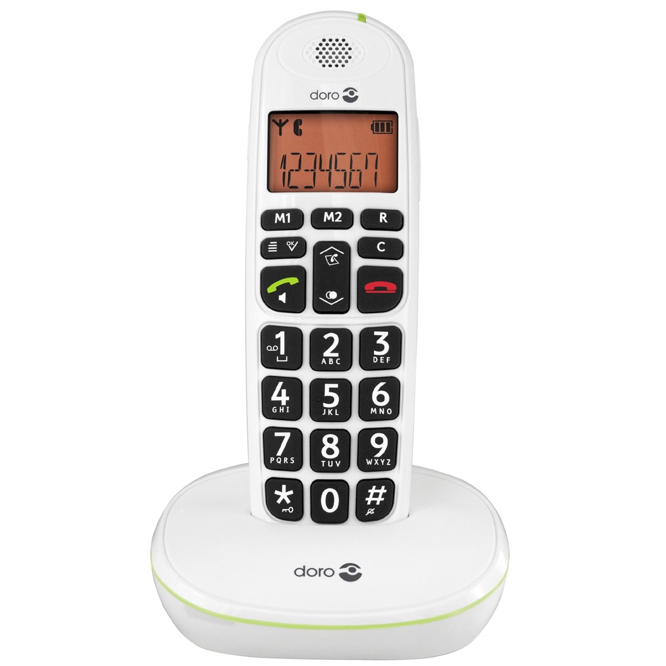 PhoneEasy 100w Weiß Schnurloses Telefon