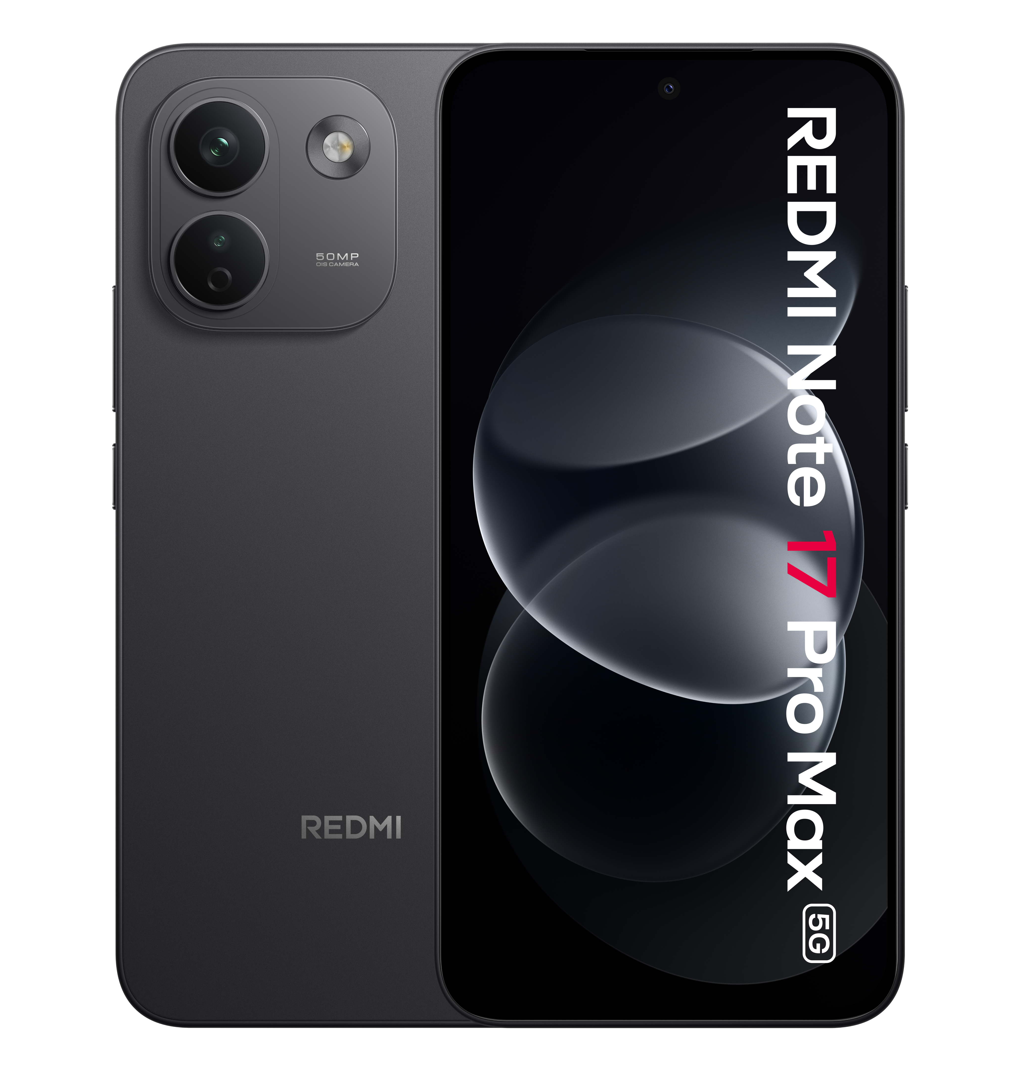 Redmi Note 17 Pro Max 5G - Black - 8GB RAM / 256GB ROM Smartphone