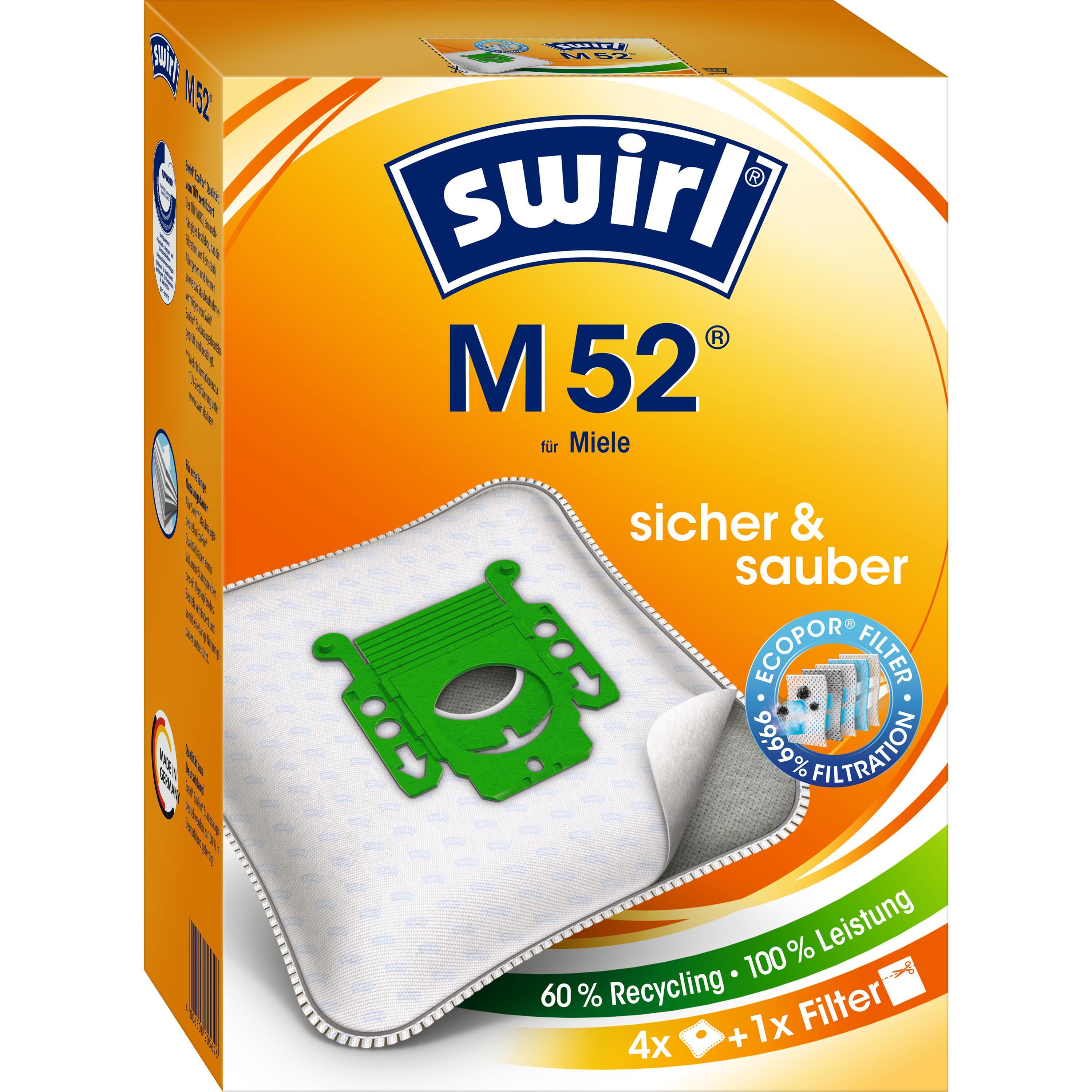 M 52 EcoPor Staubsaugerbeutel