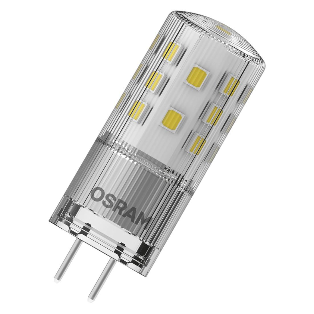 Niedervolt LED-Lampe "PIN", 12V, 3,3W, GY6.35, Warmweiß, klar (00215112)