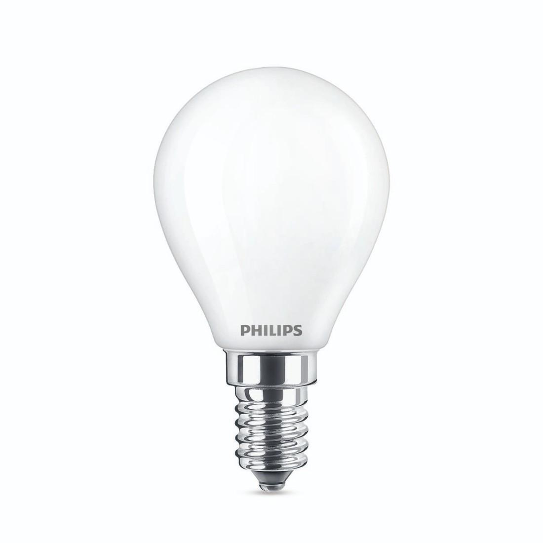 LED-Lampe "classic", 40W, E14, matt, kaltweiß (00228333)