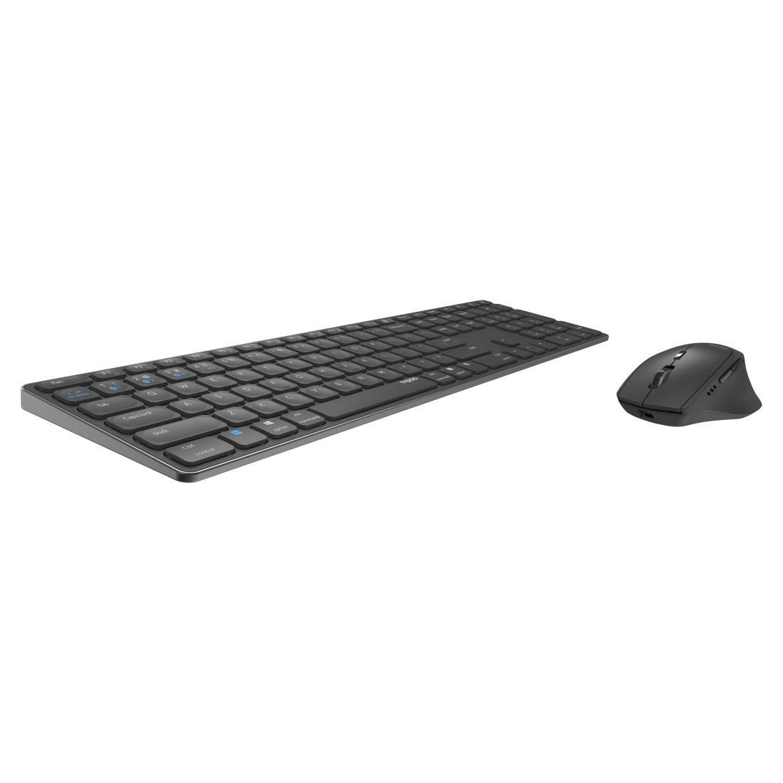 Kabelloses Multimodus Desktop-Set "9800M", DE-Layout, Dunkelgrau (00217389)