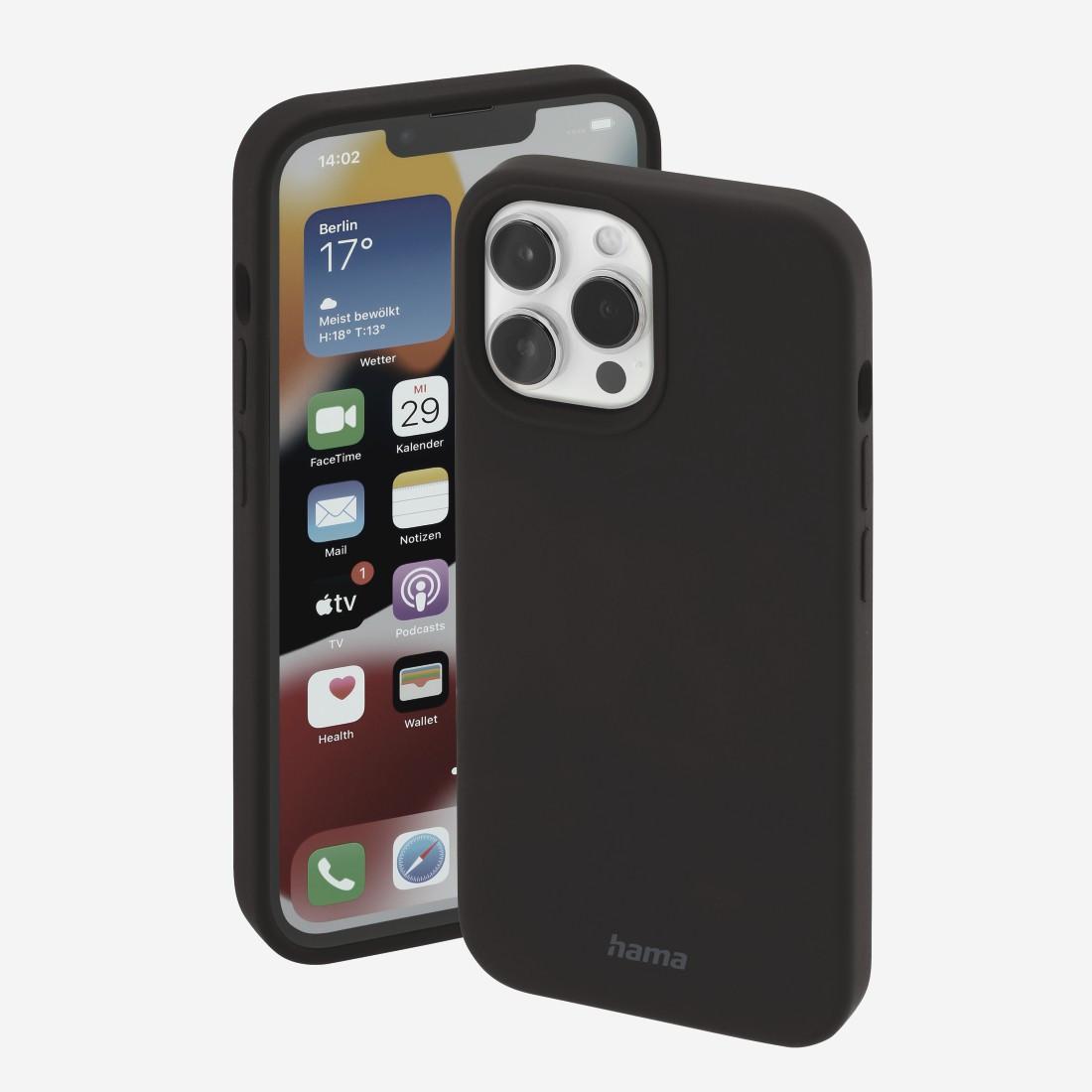 Cover "MagCase Finest Feel PRO" für Apple iPhone 14 Pro Max, Schwarz (00215559)