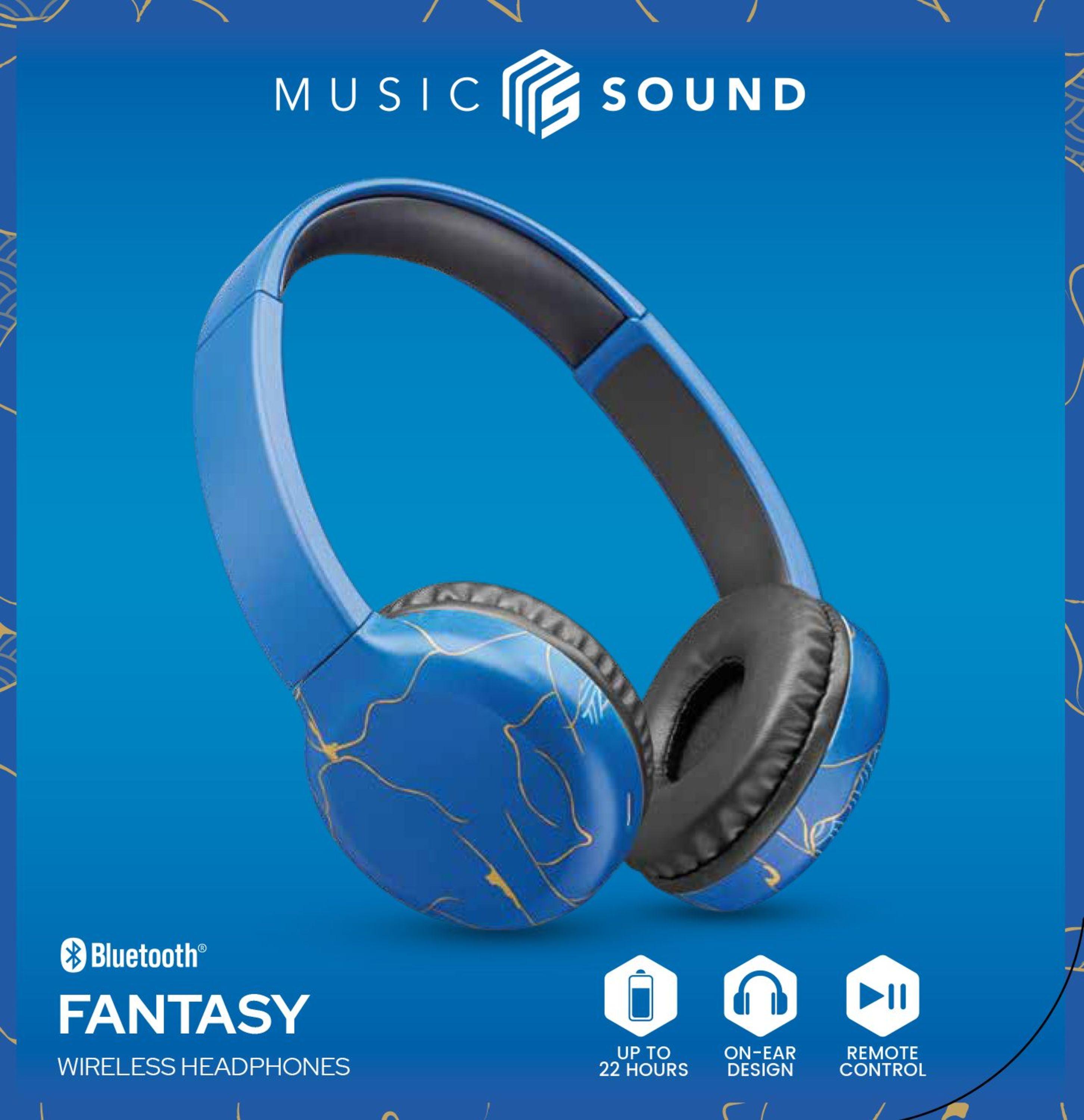 Music & Sound Bluetooth Headphone Fantasy Veins (61053) On-Ear Kopfhörer