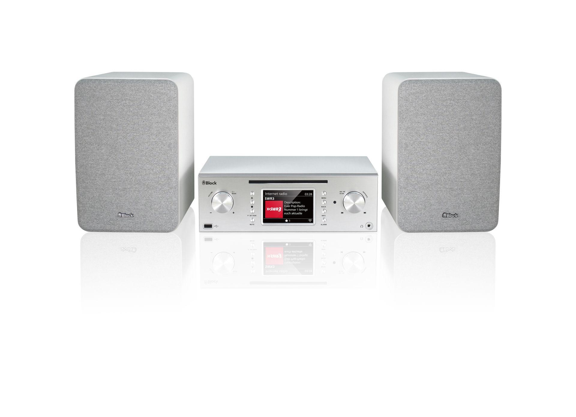 MHF-50 Mikroanlage silber