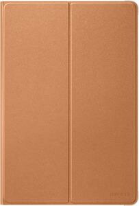 MediaPad M5 lite 10" - Flip Cover braun Tablet-Hülle