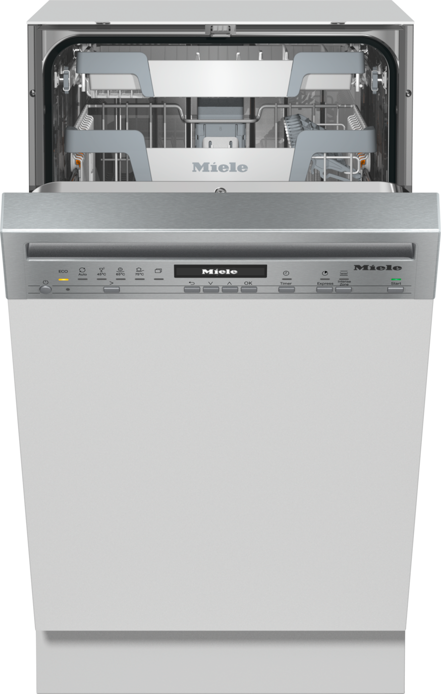 G 5740 SCi SL Edelstahl CleanSteel Einbau-Geschirrspüler integriert 45 cm