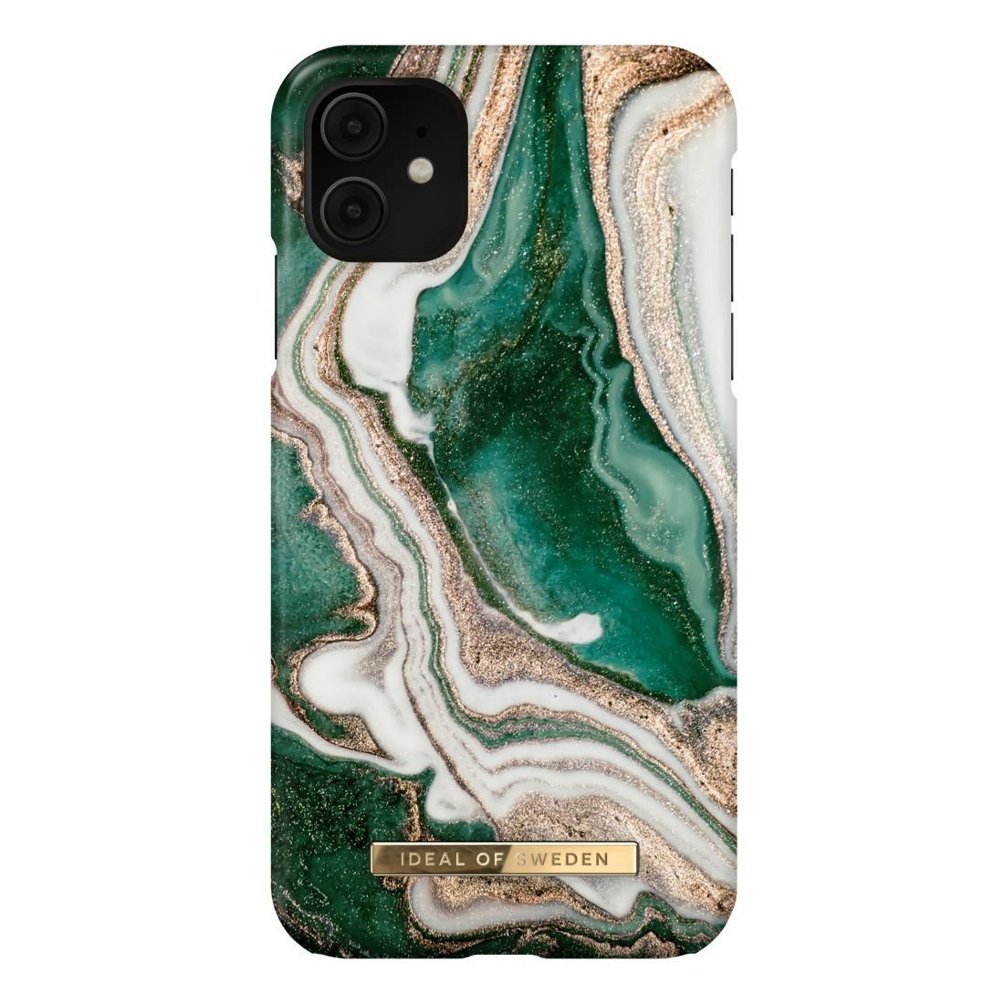 "Cover ""Fashion Case"" für Apple iPhone 11/XR, Golden Jade Marble (00192456) Handyhülle"