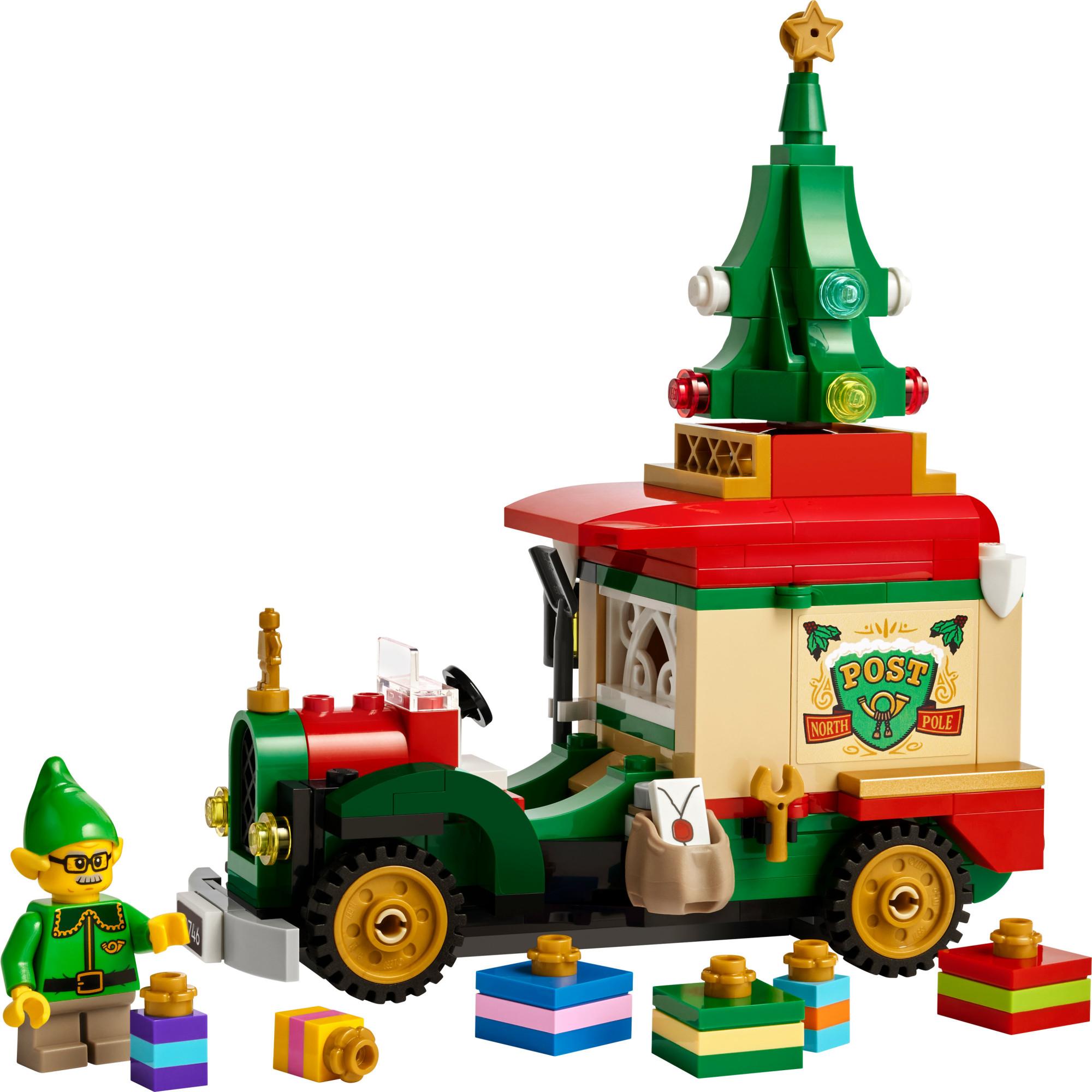 Lieferwagen des Weihnachtsmann