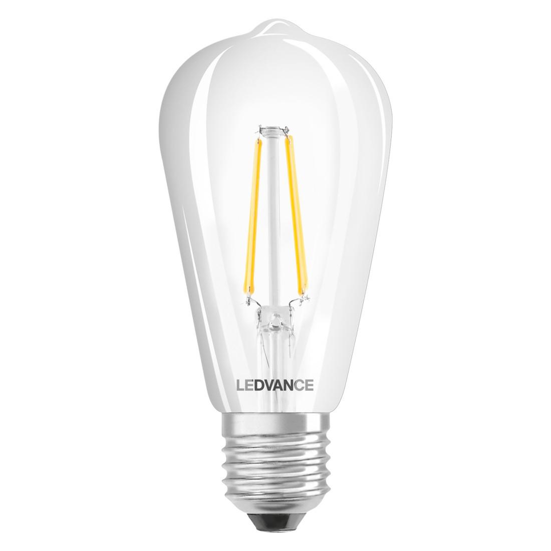 Smarte LED-Lampe WiFi, Edison, 6W ersetzt 60W, E27, dimmbar, Warmweiß (00217617)
