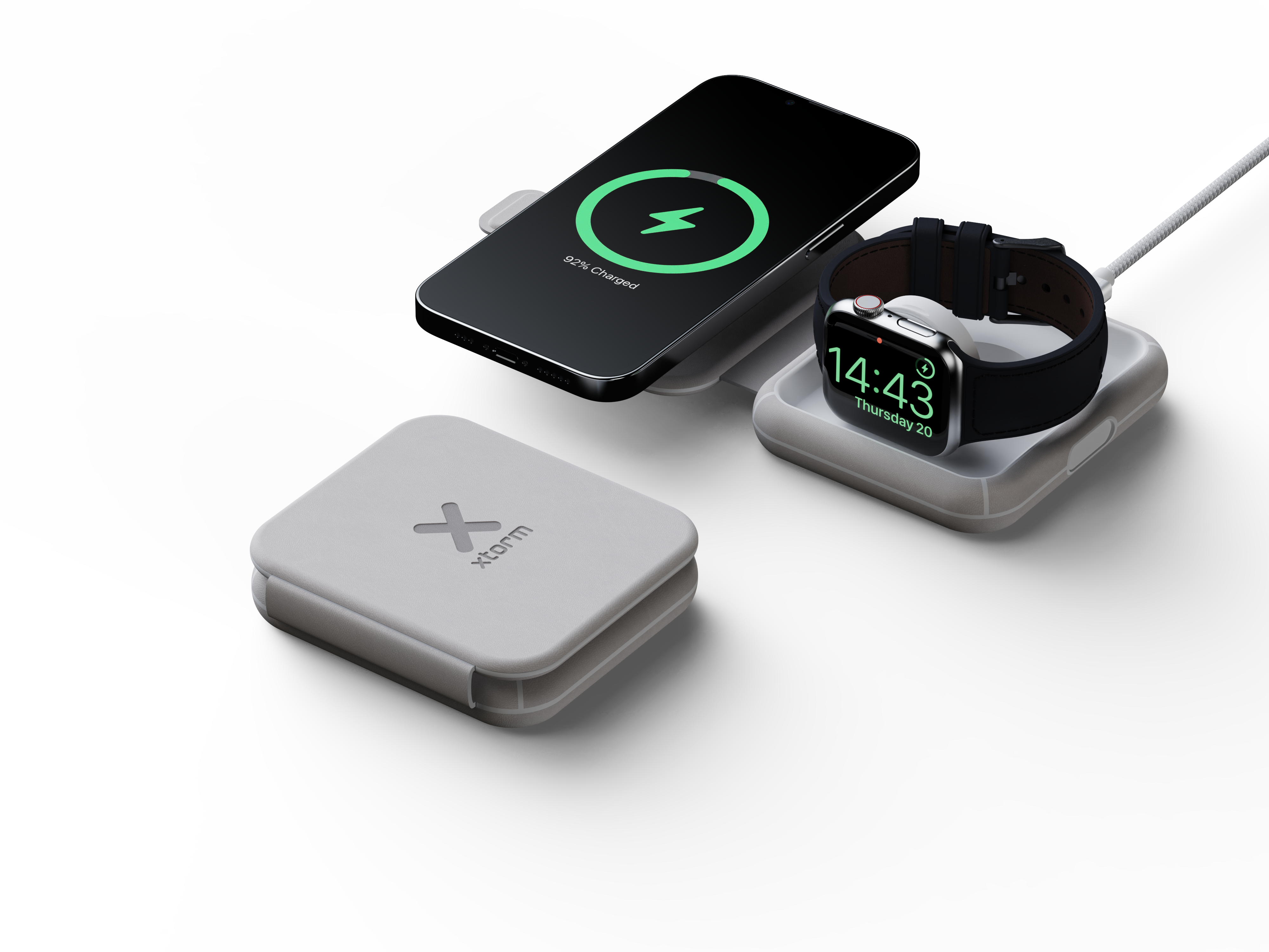 Xtorm Foldable Wireless Travel Charger 2in1 - 15W (64212)