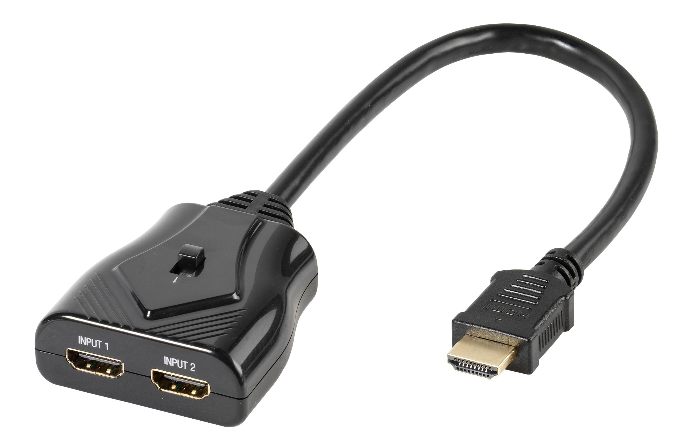 HDMI® - Umschalter 2 -> 1, manuell (47157)