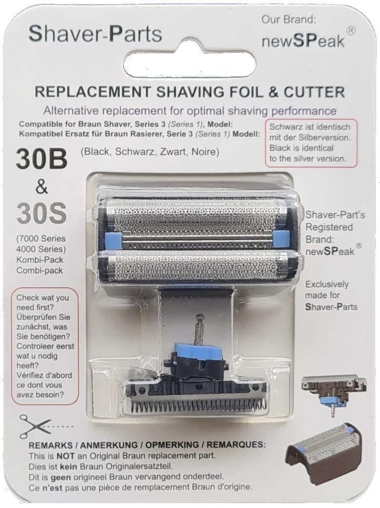 Scherkopf kompatibel mit Braun 30B, 30S Ersatzscherkopf