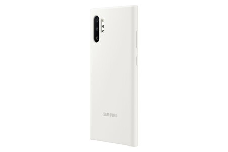 Silicone Cover EF-PN975 für Galaxy Note 10+, White