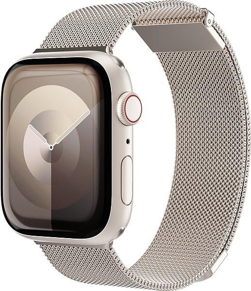 Milanese Loop 2 - Armband für Apple Watch 44 / 45 / 46 / 49mm, Champagne