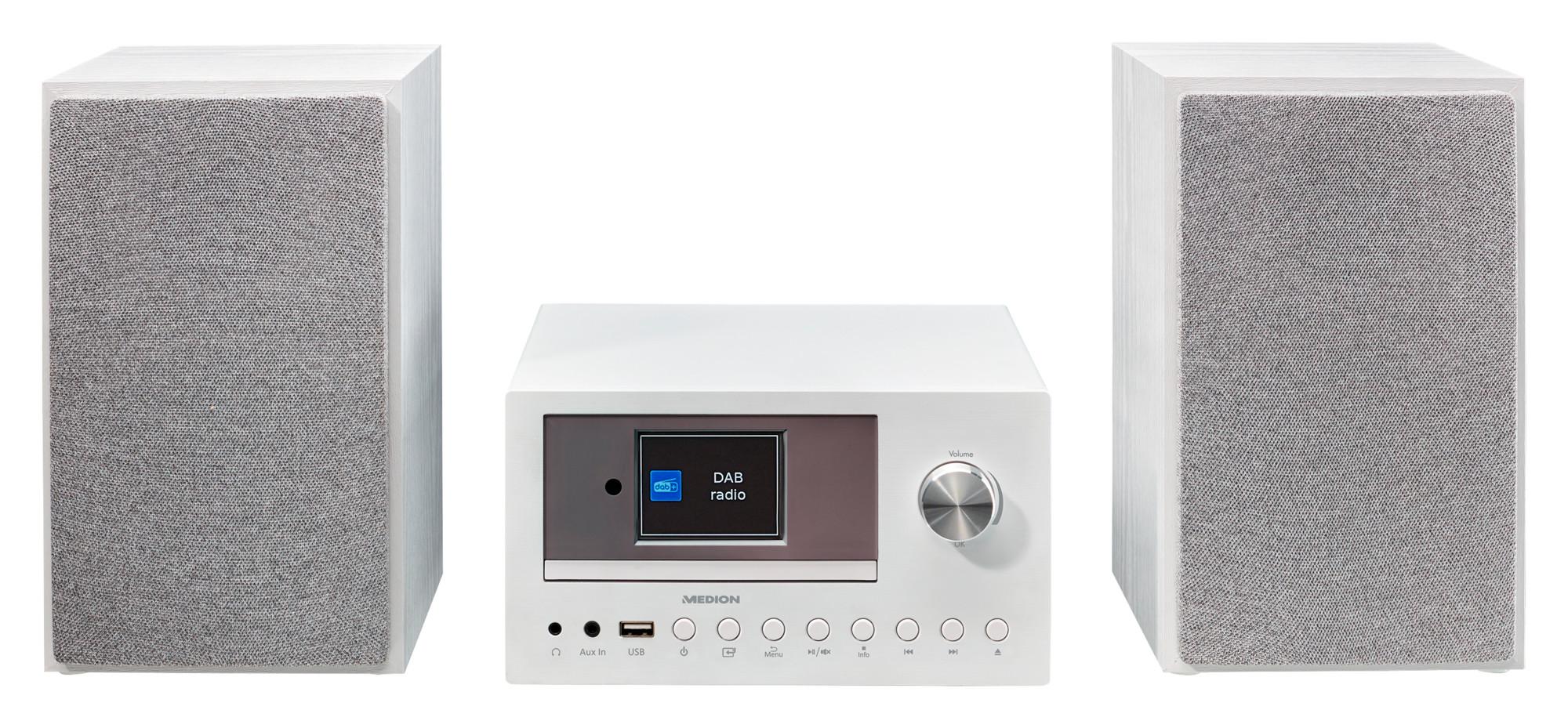 Micro-Audio-System MD85008 weiß