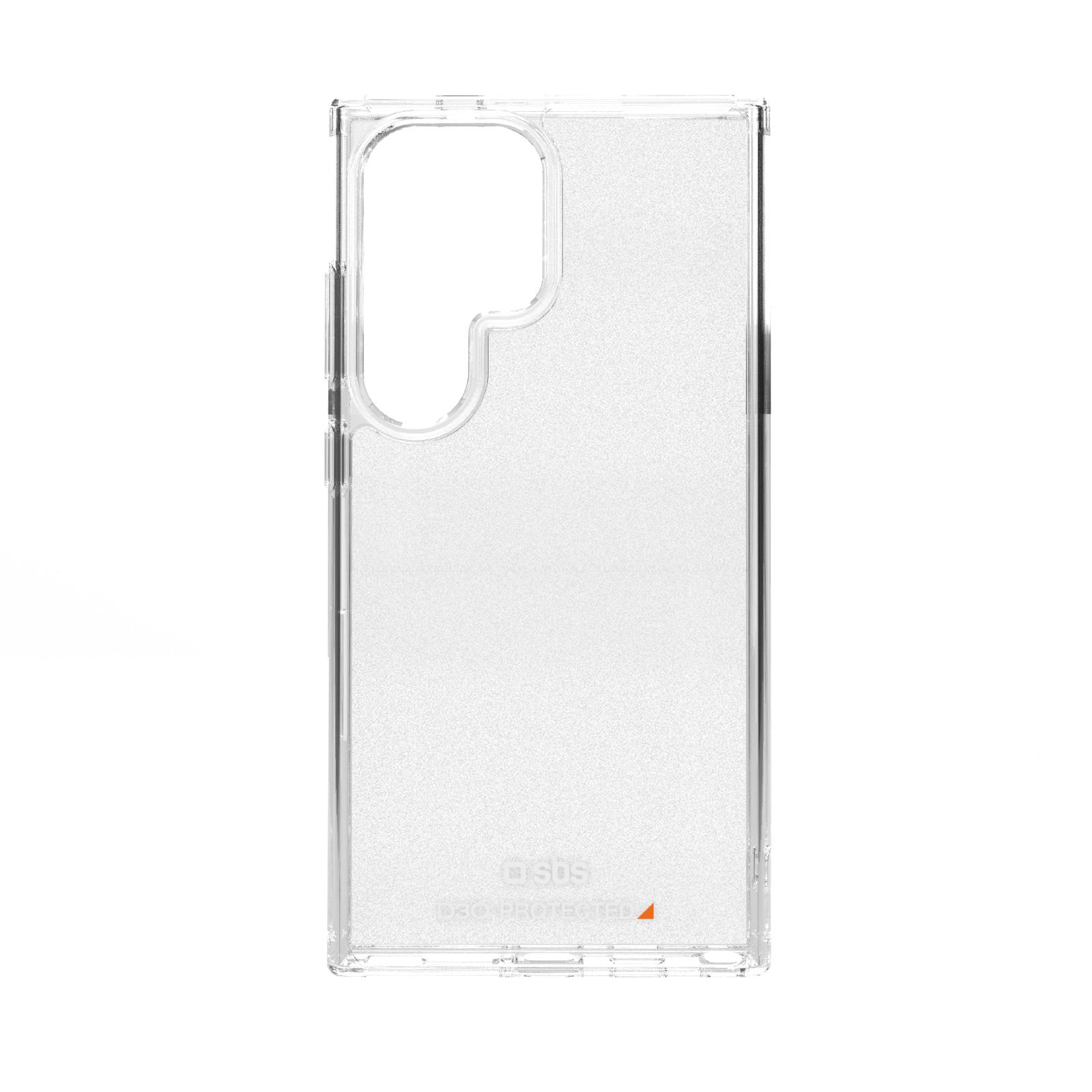 Extrem widerstandsfähiges Cover für Samsung Galaxy S24 Ultra mit D3O-Technologie, Transparent