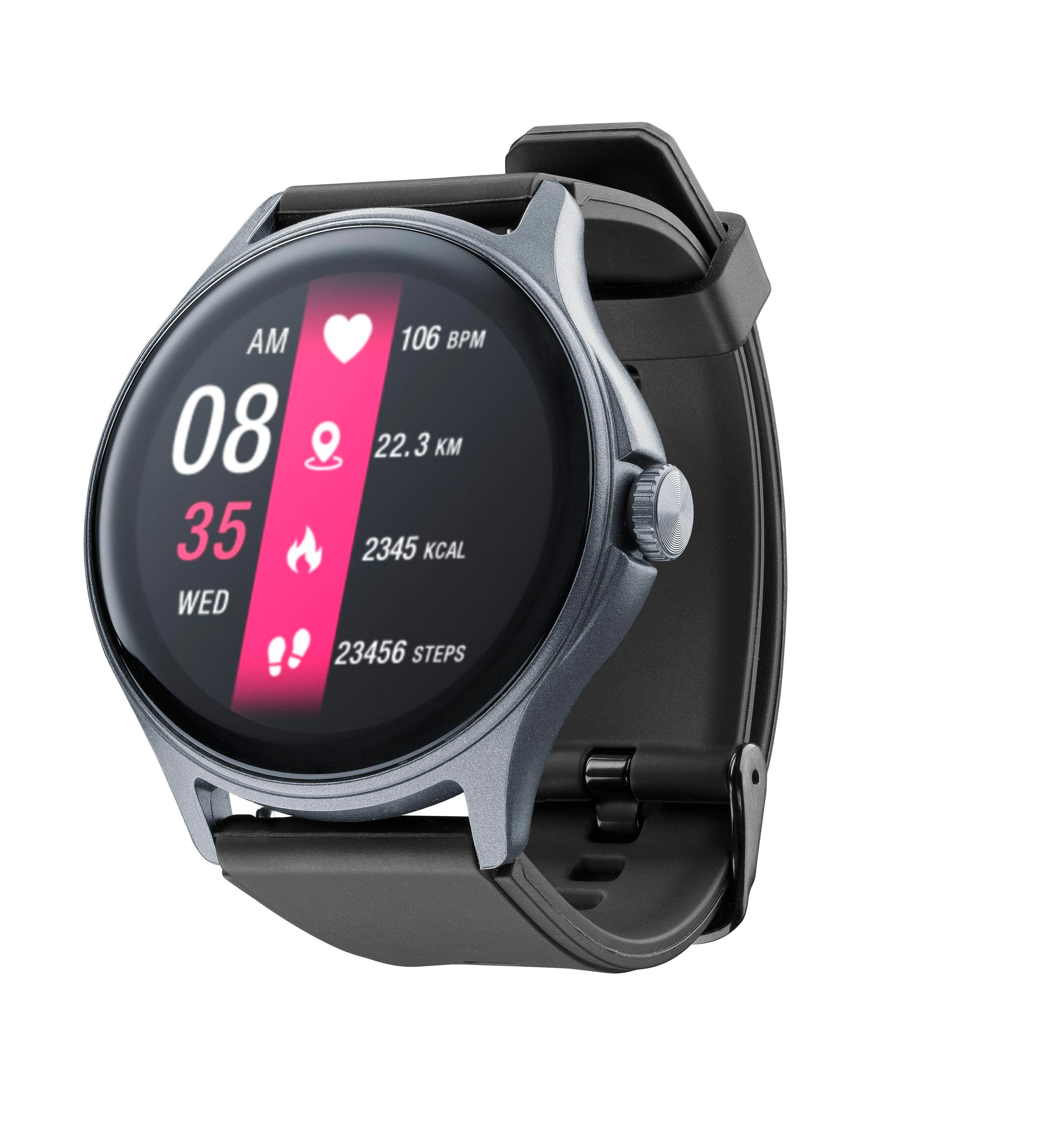 Bluetooth Smartwatch ION PRO ROUND Black