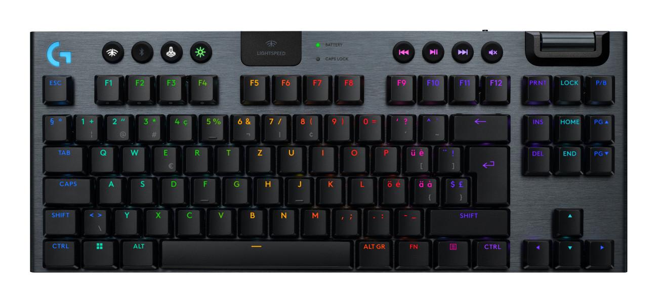G915 X LIGHTSPEED TKL Taktile kabellose Gaming-Tastatur, Schwarz