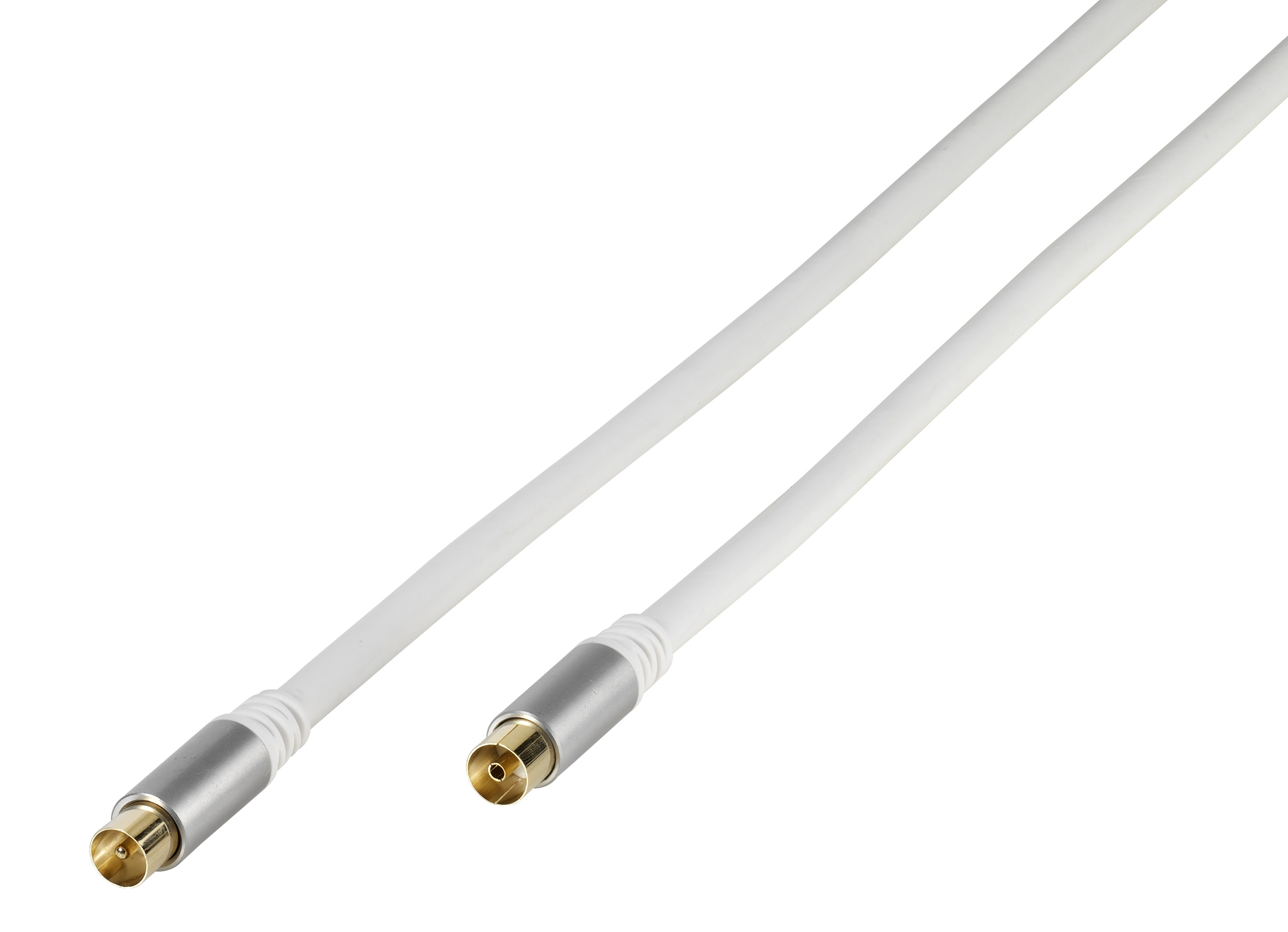 Premium TV / Radio Antennenkabel 110dB, 2m (43149)
