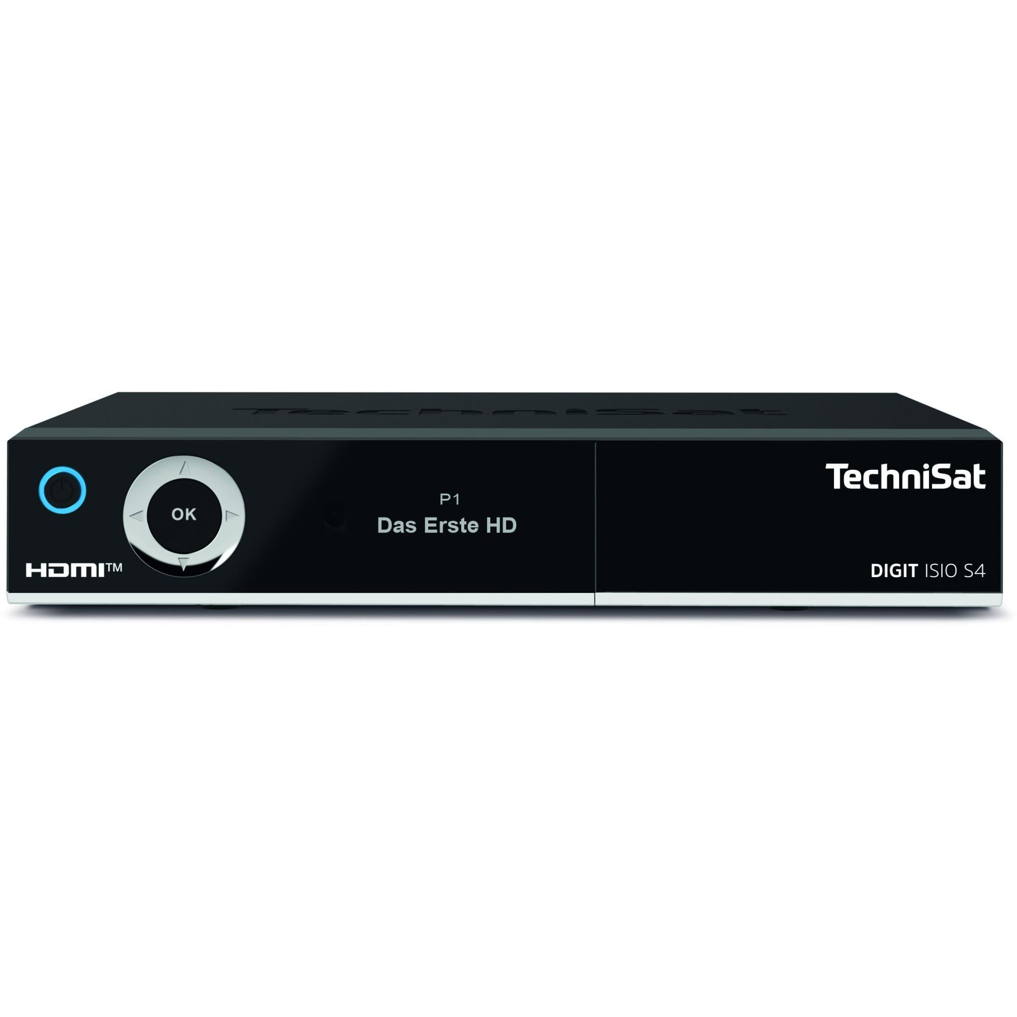 DIGIT ISIO S4, schwarz SAT-Receiver