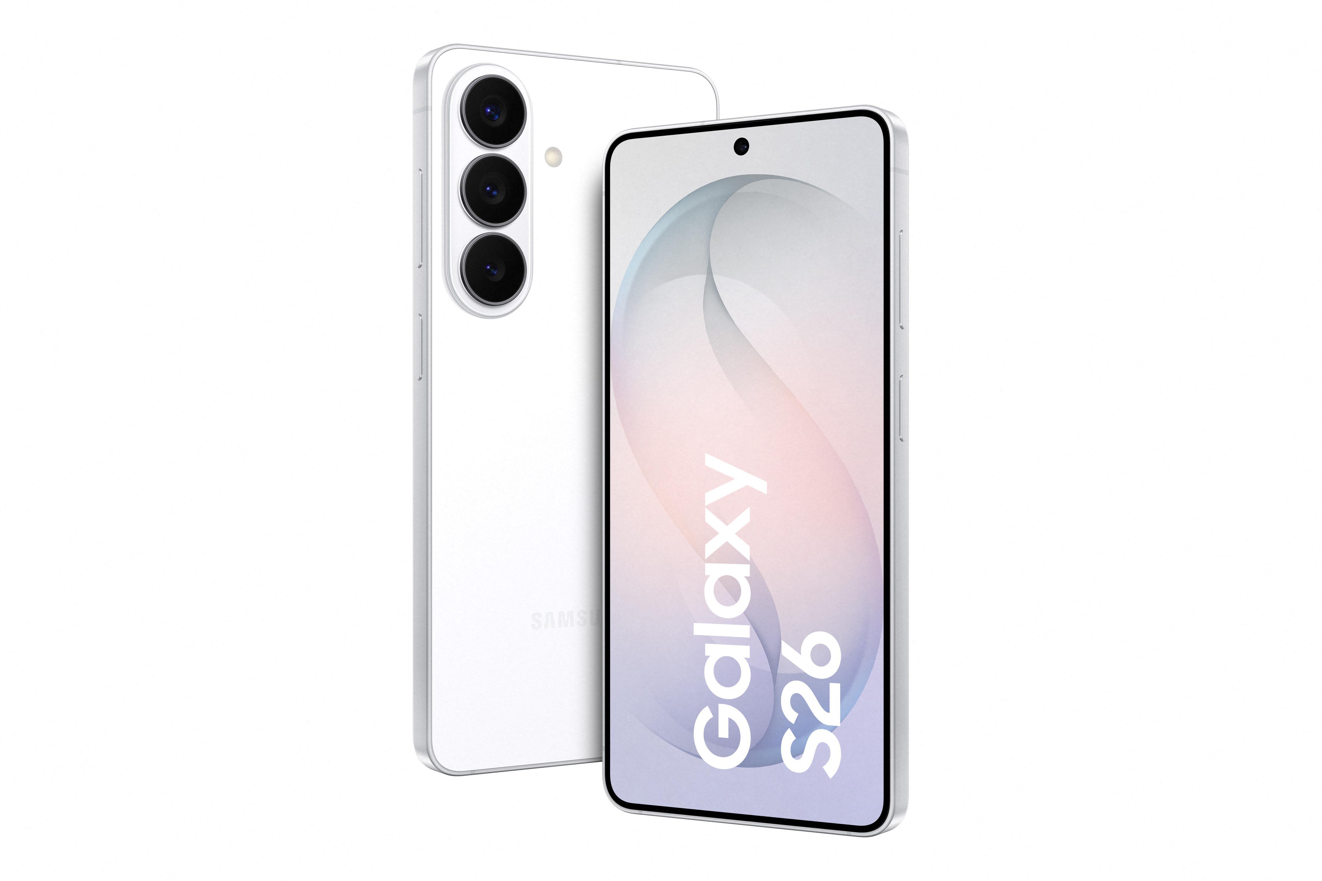 Galaxy S26 512GB 5G, White Smartphone